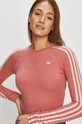 розовый adidas Originals - Лонгслив