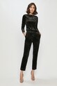 Dkny - Bluza P0JHWGOV negru SS21