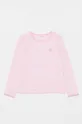 ružová OVS - Detské tričko s dlhým rukávom Dievčenský