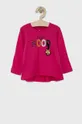рожевий Дитячий лонгслів United Colors of Benetton Для дівчаток
