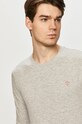 Guess - Tričko s dlhým rukávom sivá M1RI28.J1311