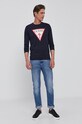 Guess - Tričko s dlhým rukávom M1RI31.I3Z11 tmavomodrá AA00