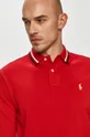 červená Polo Ralph Lauren - Tričko s dlhým rukávom