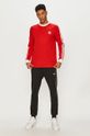 adidas Originals - Блуза с дълги ръкави GN3489 червен