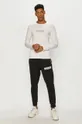 Calvin Klein Performance - Tričko s dlhým rukávom biela