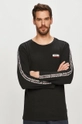 czarny Moschino Underwear - Longsleeve Męski