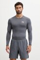 Μακρυμάνικο προπόνησης Under Armour slim γκρί 1361524