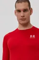 rdeča Majica z dolgimi rokavi za vadbo Under Armour Moški