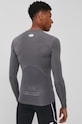 Oblečenie Tréningové tričko s dlhým rukávom Under Armour 1361524 sivá