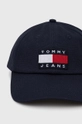 Čiapka Tommy Jeans  100% Organická bavlna