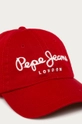 Pepe Jeans - Čiapka Torla červená