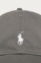 Polo Ralph Lauren - Čiapka 710548524009 sivá SS21