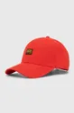 κόκκινο Βαμβακερό καπέλο G-Star Raw Ανδρικά
