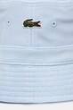 Pamučni šešir Lacoste RK2056 plava SS25