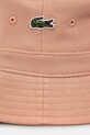 Lacoste palarie din bumbac RK2056 portocaliu SS25