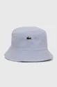 μπλε Βαμβακερό καπέλο Lacoste Unisex