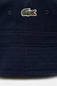 Шляпа из хлопка Lacoste RK2056 тёмно-синий SS25
