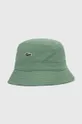 zielony Lacoste kapelusz bawełniany Unisex