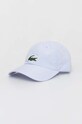 Lacoste шапка аплікація блакитний RK2450