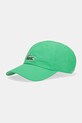 Кепка Lacoste аплікація зелений RK2450