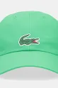 Lacoste czapka z daszkiem RK2450 zielony SS25