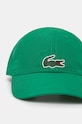 Lacoste czapka RK2450 zielony SS25