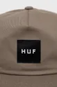 Кепка HUF коричневий