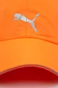 Puma czapka z daszkiem pomarańczowy