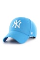 47 brand - Καπέλο με γείσο MLB New York Yankees με μείγμα μαλλιού μπλε B.MVPSP17WBP.GB
