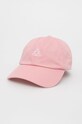 HUF czapka bawełniana aplikacja różowy ht00346