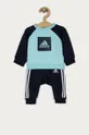 темно-синій adidas Performance - Дитячий спортивний костюм 62-104 cm GM8973 Для хлопчиків