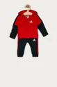 червоний adidas Performance - Дитячий спортивний костюм 62-104 cm GM8939 Для хлопчиків