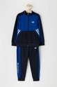 tmavomodrá adidas Originals - Detská tepláková súprava 104-128 cm GN2297 Chlapčenský