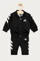 чёрный adidas Performance - Детский спортивный костюм 62-104 cm GM8961 Детский