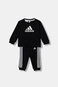 adidas Performance Komplet dziecięcy GM8977 dzianina czarny GM8977
