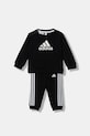 adidas Performance Komplet dziecięcy GM8977 dzianina czarny GM8977