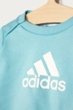 modrá adidas Performance - Detská tepláková súprava 62-104 cm GN7259