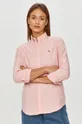 Polo Ralph Lauren - Koszula bawełniana 211743355003 różowy