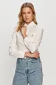 biały Trussardi Jeans - Koszula Damski