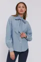 блакитний Бавовняна сорочка Lauren Ralph Lauren