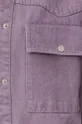 Джинсовая рубашка Noisy May фиолетовой