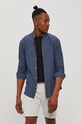 Jack & Jones Koszula 12181542 granatowy