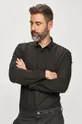 čierna Hugo - Bavlnená košeľa