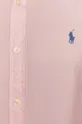 Polo Ralph Lauren - Хлопковая рубашка розовый