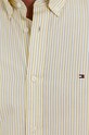 Tommy Hilfiger koszula bawełniana MW0MW17568.4891 żółty SS21