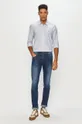 Trussardi Jeans - Koszula 84 % Bawełna, 16 % Len