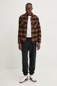 Одежда Рубашка Dickies DK0A4XDZBLK коричневый