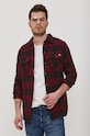 Dickies Koszula DK0A4XDZMR0 bordowy
