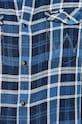 Wrangler - Bavlněná košile W5A03TX50 modrá SS21
