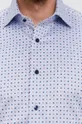 Хлопковая рубашка Emanuel Berg голубой